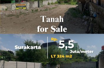 Tanah Dijual – Lokasi Strategis Dekat Kampus UNS